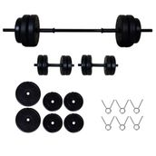 Aydın Sport 25 kg Halter Dambıl Ağırlık Seti