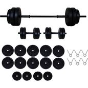 Aydın Sport Siyah 65 kg Dambıl Seti Halter ve Ağırlık Seti