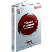 Aydın Yayınları Tyt Türkçe 10'lu Deneme