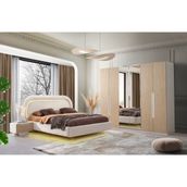 Aydınev Çamlıca Mdf Bazalı Yatak Odası Takımı - Aytaşı