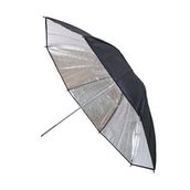 Ayex 33 inç 84 cm Siyah Gümüş Stüdyo Reflektör Şemsiyesi