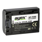 Ayex Np-Fh50 Sony Kamera Uyumlu Batarya
