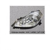 Ayfar Clio Symbol Thalia 09 Elektrikli Motorlu H4 Sol Far Sinyal