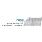 Ayfar Ford Minibüs Transit T15 Sağ Far Camı