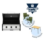 Aygaz Cadac Meridian 3B Ankastre Gazlı Barbekü