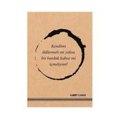 Aylak Adam Hobi 8681980581264 Albert Camus Kraft Defter