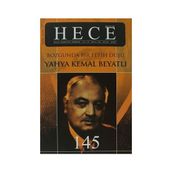 Aylık Edebiyat Dergisi Yahya Kemal Beyatlı Özel Sayı: 17 - 145