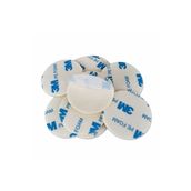 AYMAGNET 50 Adet, 3m, Köpüklü Yuvarlak , Çift Taraflı Bant, Yuvarlak Kesimli, Çok Güçlü, (ÇAP: 30 MM)