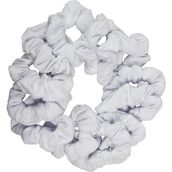 Ayrex Motique Accessories 12 Düz Saç Tokası Scrunchies- Beyaz