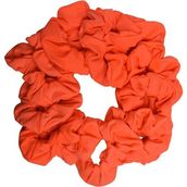 Ayrex Motique Accessories 12'li Paket Düz Saç Tokası Scrunchies (Neon Turuncu) - Çok Renkli - 1 Adet