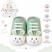 Aysera Baby Ilk Adım Ayakkabı - Yeşil