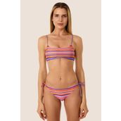 Ayyıldız 40734 Pembe Simli Kadın Bikini Takımı