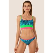 Ayyıldız 40736 Mavi Atlet Kadın Bikini Takımı