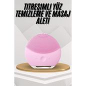 Azrlya Hassas Ciltlere Özel Titreşimli Yüz Temizleme ve Masaj Aleti - Lisinya