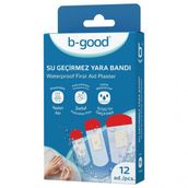 B-Good 20 Adet Suya Dayanıklı Nefes Alır Renkli Yara Bandı