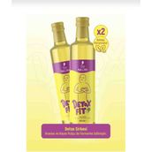 Bab-ı Şifa Detoxfit 500ML 2'li Paket Ananas, Yeşil Çay ve Kaktüs Özlü Doğal Detoks Sirkesi - 1 lt