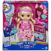 Baby Alive E5241 Bebeğimle Saç Tasarımı Sarışın