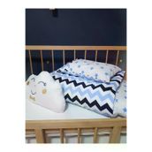 Baby Clime USR-6-90130-1. Hediye Bulut Yastıklı Bebek Uyku Seti - 95X135 Çift Taraflı Yorgan, Yastık, Çarşaf