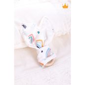 Baby Hola Ahşap Halkalı Müslin Diş Kaşıyıcı 546 - Turuncu