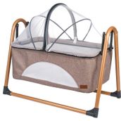 Baby Home 340 Ovve Sallanır Anne Yanı Bebek Sepeti Beşik gri