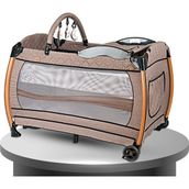 Baby Home 600 Nanny 70x110 Bebek Oyun Parkı Park Yatak Beşik - Bej