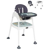 Baby Home BH-1450 Mizzy Masalı Antrasit Bebek Mama Sandalyesi