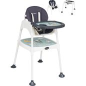 Baby Home BH-1450 Mizzy Masalı Bebek Mama Sandalyesi - Füme