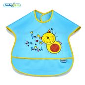 Baby Jem Poli Muşamba Mavi Büyük Mama Önlüğü