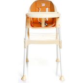Baby Plus Bej Multi Masalı Mama Sandalyesi