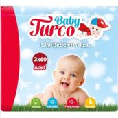 Baby Turco 60x3'lü 180 Yaprak Islak Havlu