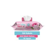 Baby Turco 90 Yaprak Gül Kokulu Islak Havlu
