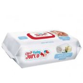 Baby Turco 90'lı Beyaz Sabun Kokulu Kapaklı Islak Havlu