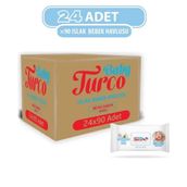 Baby Turco Beyaz Sabun Kokulu 24x90 Adet Islak Mendil