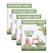 Baby Turco Doğadan No:2 Mini 272 Adet Bebek Bezi