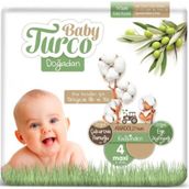 Baby Turco Doğadan No:4 Maxi Bebek Bezi