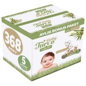 Baby Turco Doğadan No:5 Junior 368 Adet Bebek Bezi