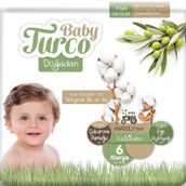 Baby Turco Doğadan No:6 Xlarge 124 Adet Bebek Bezi
