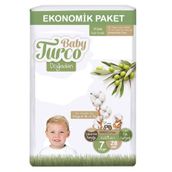 Baby Turco Doğadan No:7 XXLarge 28 Adet Bebek Bezi