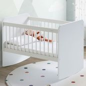 Baby When BW1010 Sallanır Sabitlenir Pratik Beşik 50 x 90 cm - Beyaz