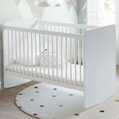 Baby When BW1020 Sallanır Sabitlenir Kademeli Beşik 60X120 Beyaz - 60 X 120 cm