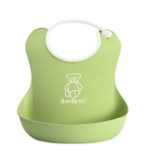 BabyBjorn Green Yumuşak Plastik Mama Önlüğü