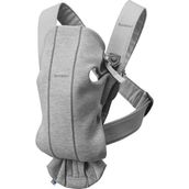 BabyBjörn Kanguru Mini 3D Jersey Gri 0-12 Ay İçin Ergonomik Destekli Taşıma - Antrasit
