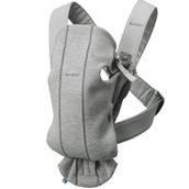 Babybjorn Mini 3D Cotton Jersey Light Grey Kanguru