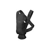 Babybjorn Mini Cotton Woven Black Kanguru