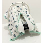Babycity Pamuk Müslin Çok Amaçlı Çift Katlı Müslin Puset Örtüsü ve Minderi - 0 - 13 kg - Sarı
