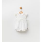 Babydola 13667 Kız Bebek Kolsuz Tulum