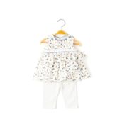Babydola 13727 2'li Kız Bebek Taytlı Takım