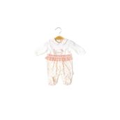 Babydola 13812 Kız Bebek Çiçekli Fırfırlı Tulum