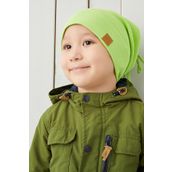 Babygiz Erkek Bebek Çocuk Fıstık Yeşili Şapka Bere El Yapımı Rahat Cilt Dostu Pamuklu Kaşkorse