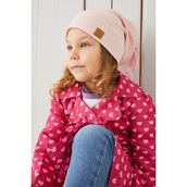 Babygiz Kız Bebek Çocuk Pudra Şapka Bere El Yapımı Rahat Cild Dostu %100 Pamuklu Kaşkorse - 4 - 6 Yaş